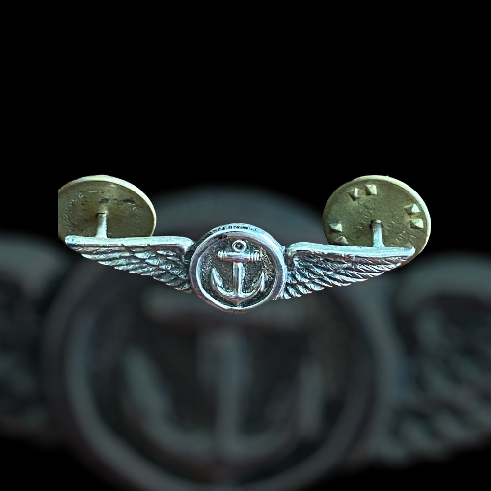 WWII Era Navy Sterling Aviation Observer Wings